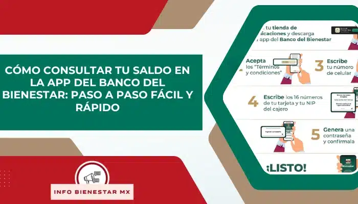 Cómo consultar tu saldo en la app del Banco del Bienestar: paso a paso fácil y rápido