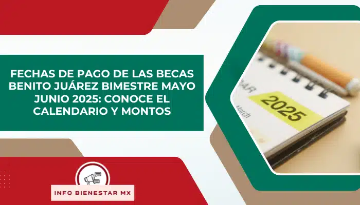 Fechas de Pago de las Becas Benito Juárez Bimestre Mayo Junio 2025: Conoce el Calendario y Montos