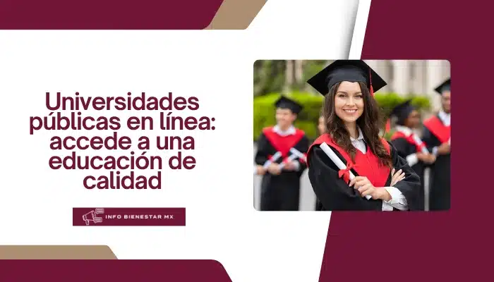 Universidades públicas en línea: accede a una educación de calidad