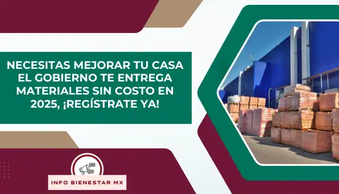 Necesitas mejorar tu casa: El Gobierno te entrega materiales sin costo en 2025, ¡regístrate ya!