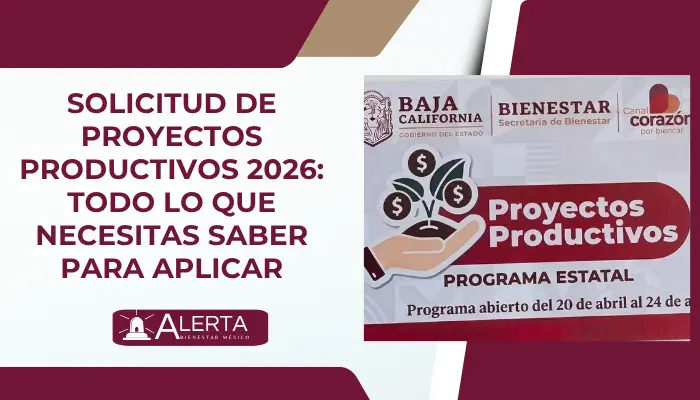 Solicitud de Proyectos Productivos 2026: Todo lo que necesitas saber para aplicar