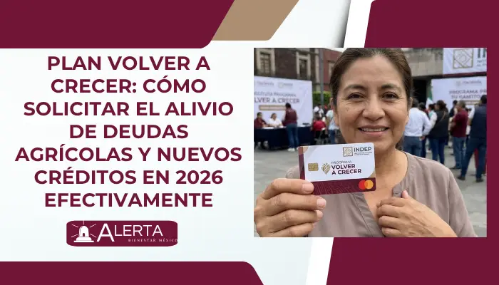 Plan Volver a Crecer: Cómo Solicitar el Alivio de Deudas Agrícolas y Nuevos Créditos en 2026 Efectivamente.