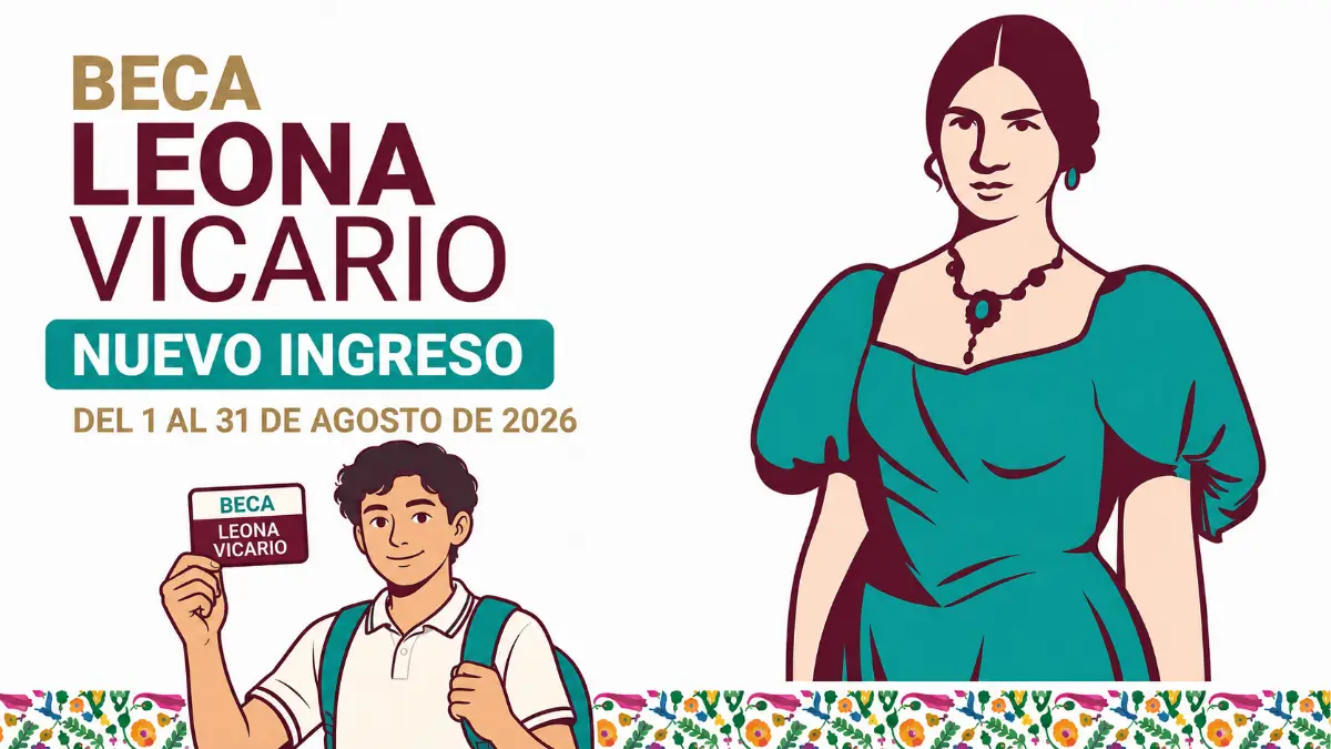 Beca Leona Vicario 2026