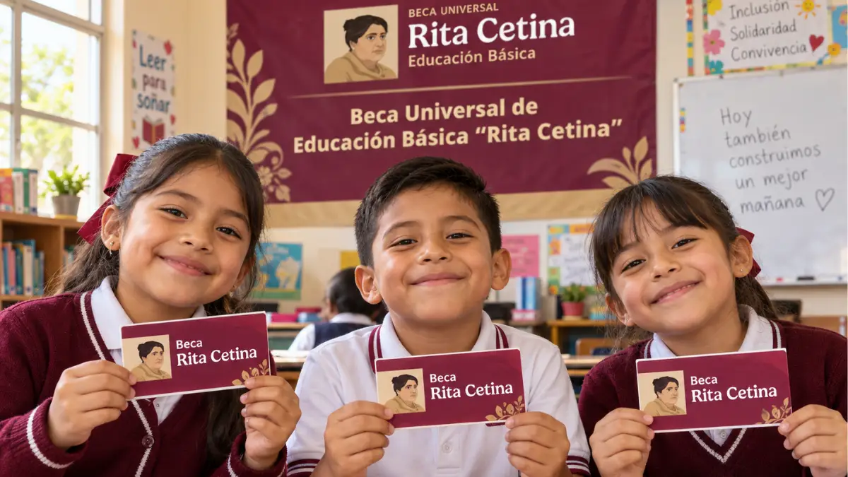 Registro Beca Rita Cetina 2026: primaria y secundaria